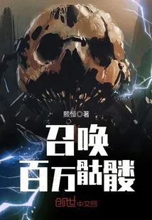 《召唤百万骷髅》小说封面
