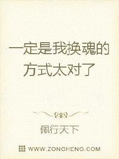《一定是我换魂的方式太对了》小说封面