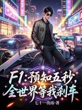 《F1：预知五秒，全世界等我刹车》小说封面