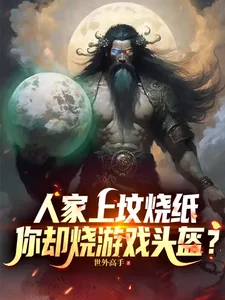 《人家上坟烧纸，你却烧游戏头盔？》小说封面