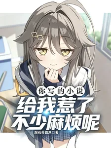 《你写的小说，给我惹了不少麻烦呢》小说封面