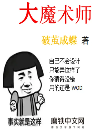 《大魔术师》小说封面
