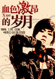 《血色激昂的岁月》小说封面