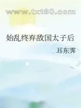 《始乱终弃敌国太子后》小说封面
