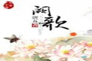 《阙歌》小说封面