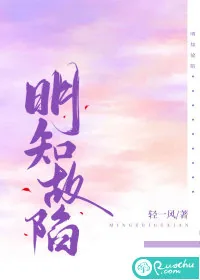 《明知故陷》小说封面