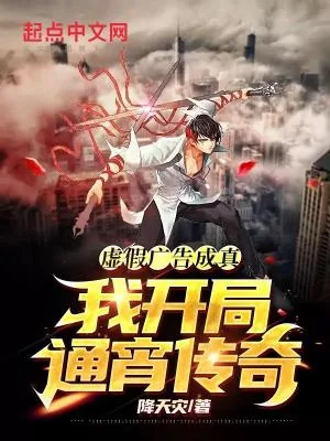 《虚假广告成真,我开局通宵传奇》小说封面