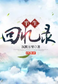 《半生回忆录》小说封面