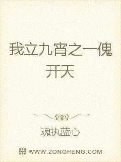 《我立九宵之一傀开天》小说封面