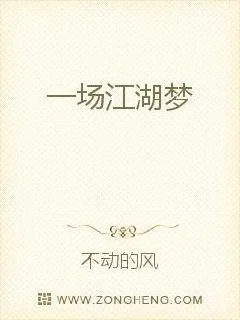 《一场江湖梦》小说封面