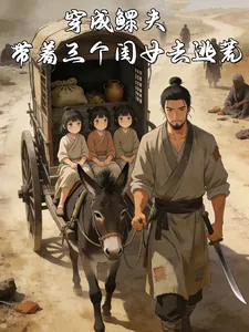 《穿成鳏夫,带着三个闺女去逃荒》小说封面