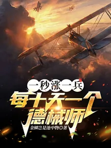 《一秒涨一兵，每十天一个德械师》小说封面