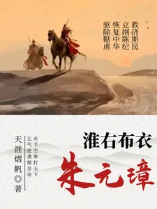 《淮右布衣朱元璋》小说封面