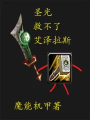 《圣光救不了艾泽拉斯》小说封面