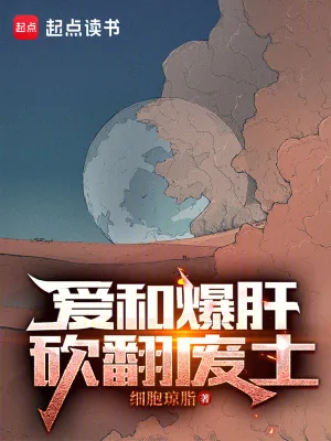 《爱和爆肝，砍翻废土》小说封面