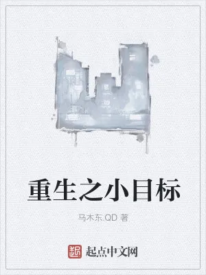 《重生之小目标》小说封面