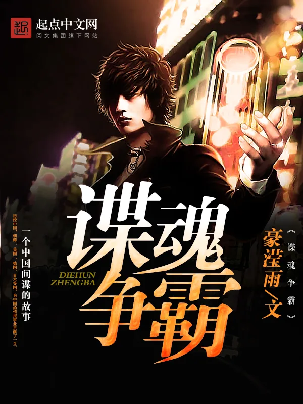 《谍魂争霸》小说封面