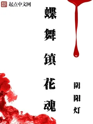 《蝶舞镇花魂》小说封面