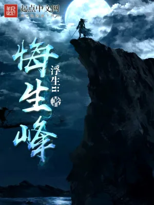 《悔生峰》小说封面