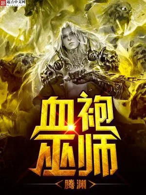 《血袍巫师》小说封面