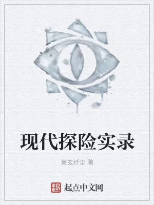 《现代探险实录》小说封面