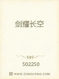 《剑耀长空》小说封面