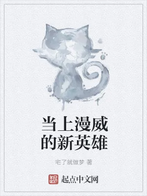 《当上漫威的新英雄》小说封面