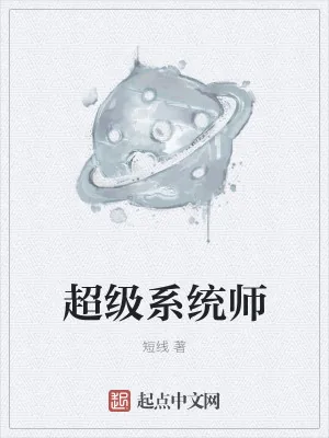 《超级系统师》小说封面