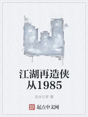 《江湖再造侠从1985》小说封面