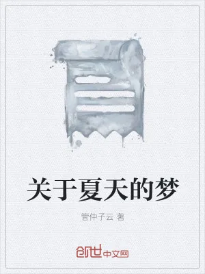 《关于夏天的梦》小说封面
