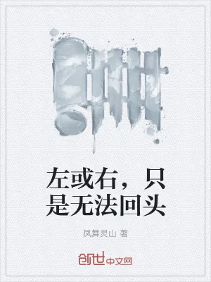 《左或右，只是无法回头》小说封面
