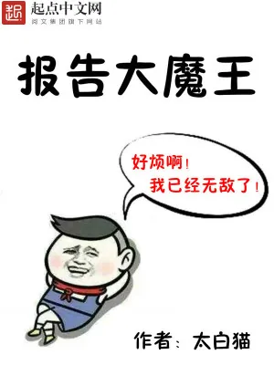 《报告大魔王》小说封面