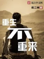 《重生不重来》小说封面