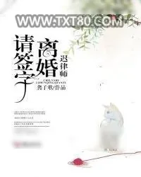 《迟律师，离婚请签字》小说封面