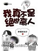 《我真不是绝世高人》小说封面