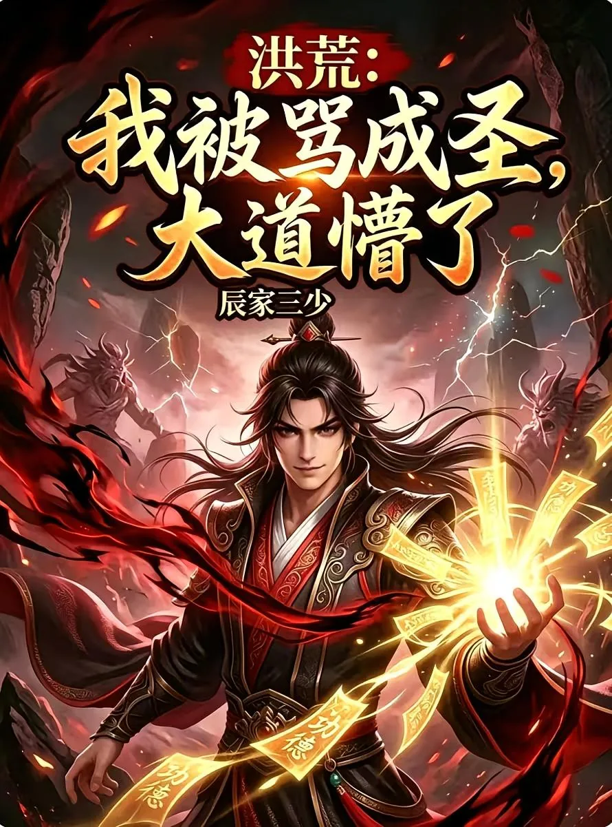 《洪荒：我被骂成圣，大道懵了》小说封面