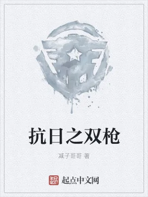 《抗日之双枪》小说封面