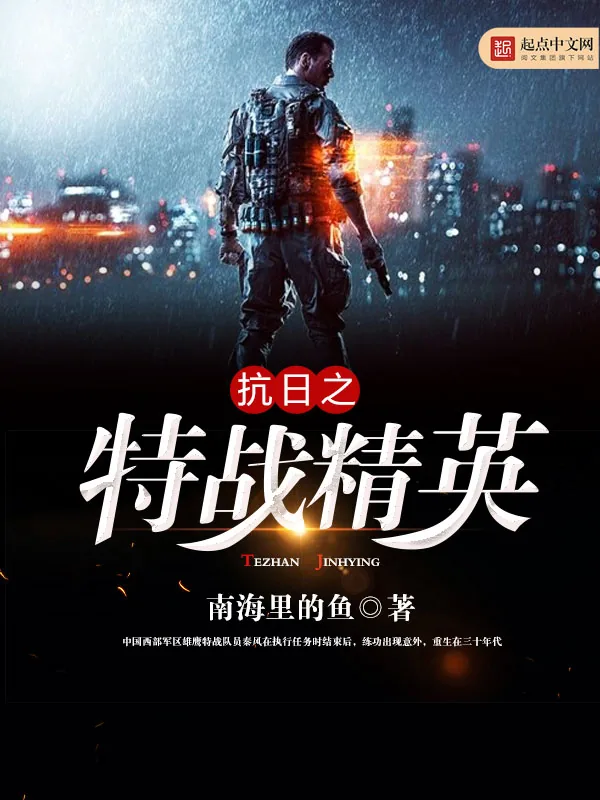 《抗日之特战精英》小说封面