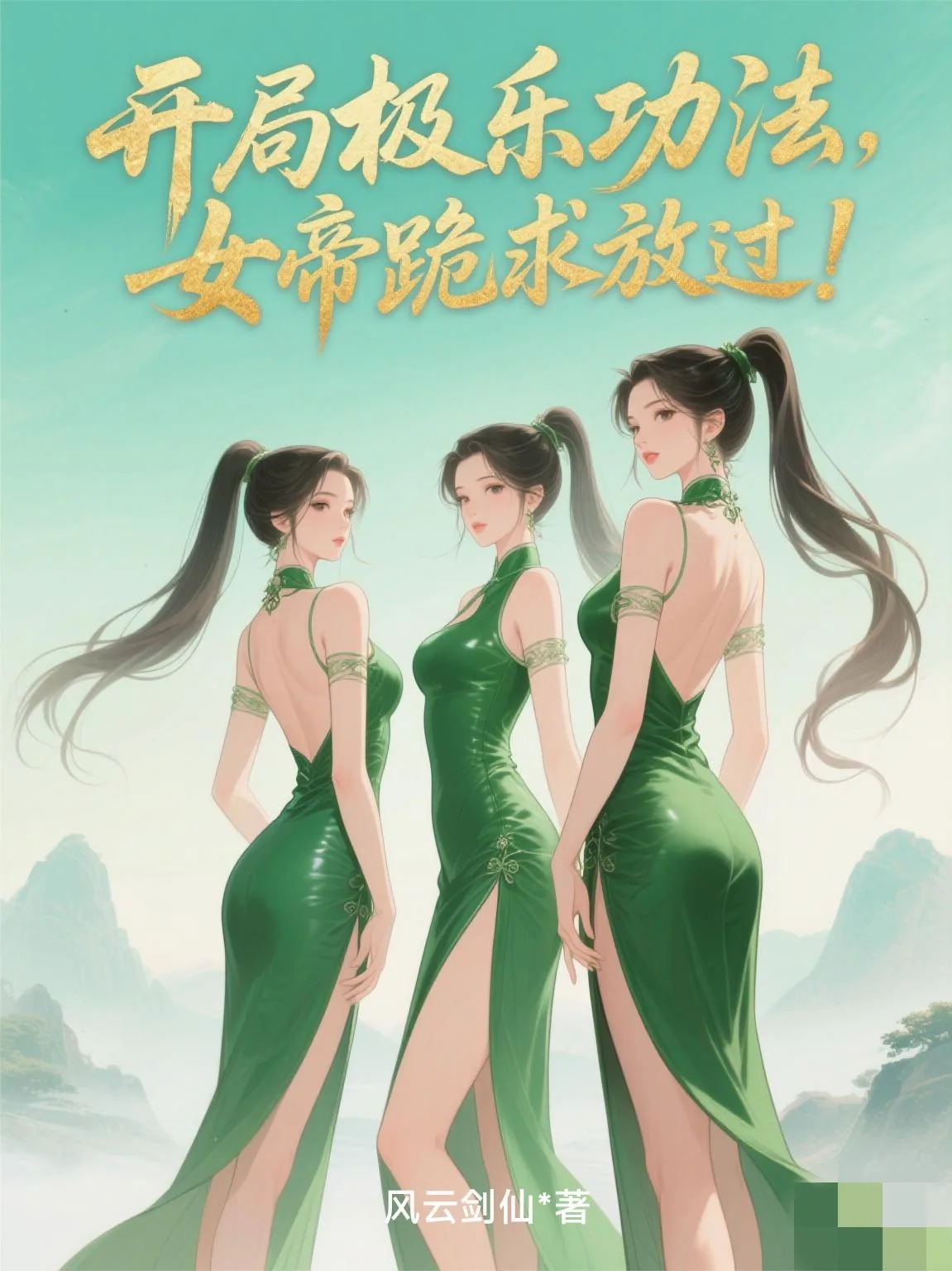 《开局极乐功法，女帝跪求放过！》小说封面