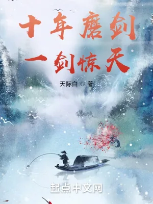 《十年磨剑，一剑惊天！》小说封面