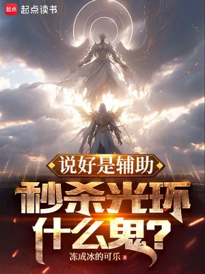 《说好是辅助，秒杀光环什么鬼？》小说封面