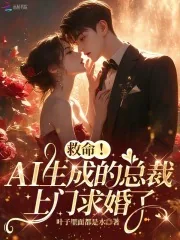 《救命！AI生成的总裁上门求婚了》小说封面