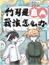 《竹马是直A，我该怎么办？》小说封面