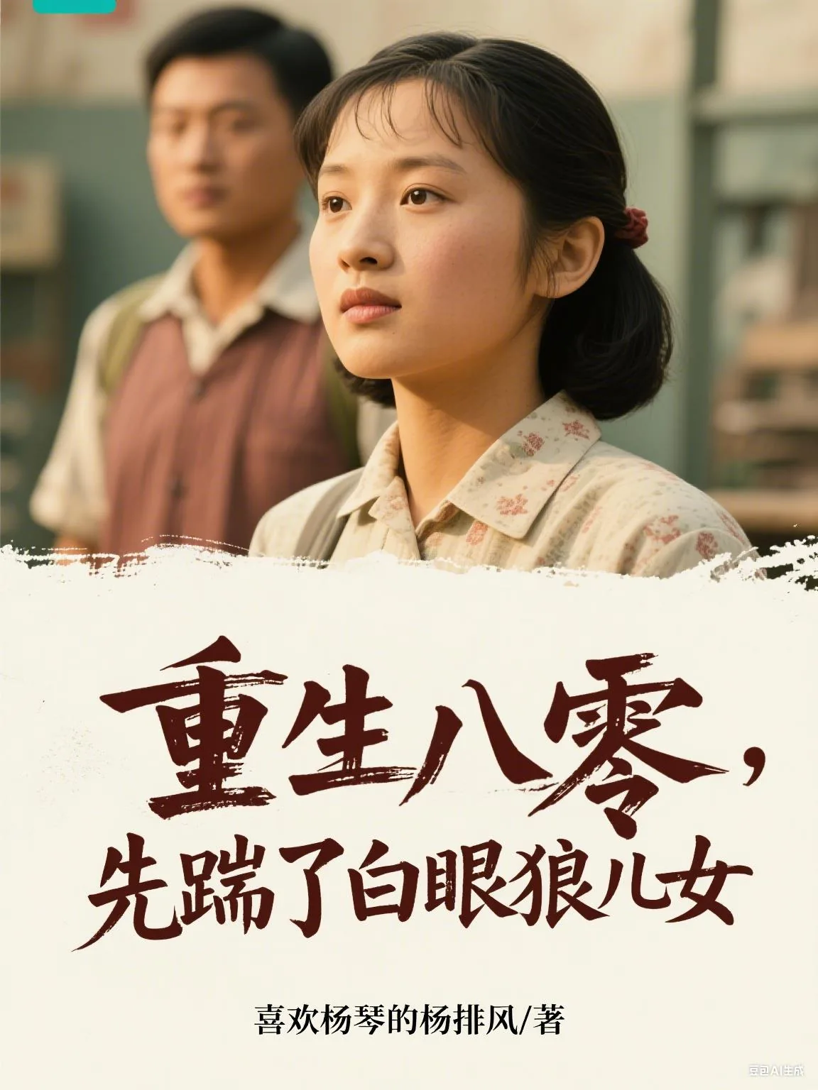 《重生八零，先踹了白眼狼儿女》小说封面