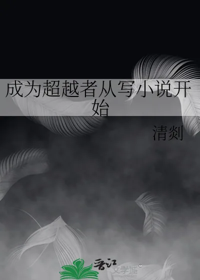 《成为超越者从写小说开始》小说封面