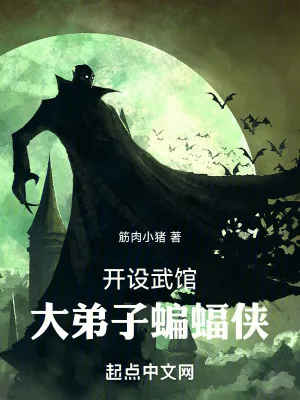 《开设武馆，大弟子蝙蝠侠》小说封面
