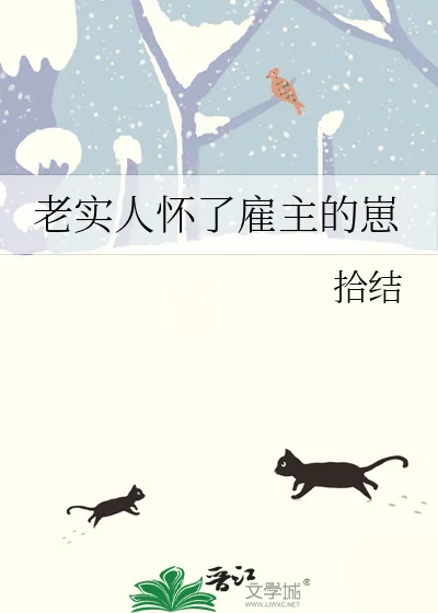 《老实人怀了雇主的崽》小说封面