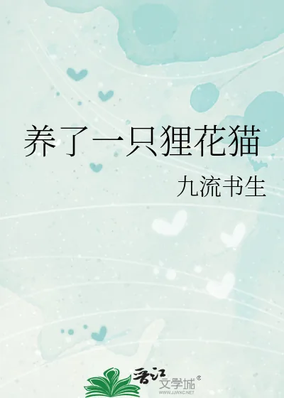 《养了一只狸花猫》小说封面