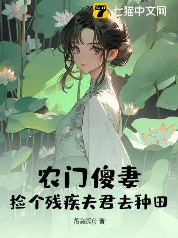 《农门傻妻：捡个残疾夫君去种田》小说封面