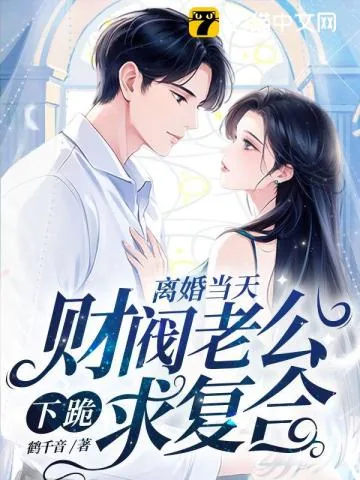 《离婚当天，财阀老公下跪求复合》小说封面